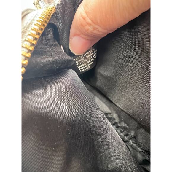 Victoria's Secret Handbag Crossbody Purse Silver Gold Chain Strap Tassel Snake - Picture 8 of 9